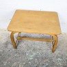 Ancienne table bureau d'enfant en bois courbé | L'Atelier Imparfait