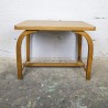 Ancienne table bureau d'enfant en bois courbé | L'Atelier Imparfait
