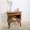 Table de Chevet Vintage aux Pieds Compas | L'Atelier Imparfait