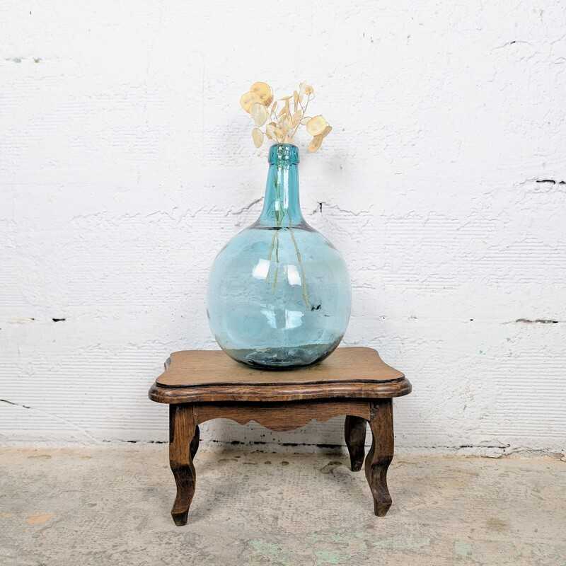 Repose-Pieds ancien au charme rustique | L'Atelier Imparfait