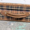 Valise Vintage Années 60 – Motif Tartan Écossais | L'Atelier Imparfait