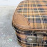 Valise Vintage Années 60 – Motif Tartan Écossais | L'Atelier Imparfait