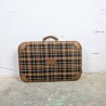 Valise Vintage Années 60 – Motif Tartan Écossais | L'Atelier Imparfait