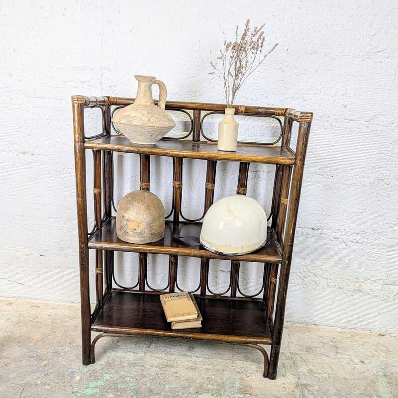 Étagère en Rotin 3 Niveaux | L'Atelier Imparfait