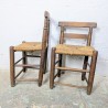 Duo de Chaises Rustiques | L'Atelier Imparfait