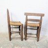 Duo de Chaises Rustiques | L'Atelier Imparfait