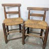 Duo de Chaises Rustiques | L'Atelier Imparfait
