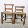 Duo de Chaises Rustiques | L'Atelier Imparfait