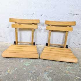 Paire de Sièges Pliants...