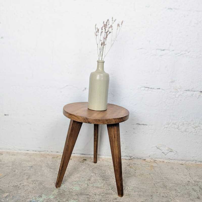 Tabouret Tripode Brutaliste | L'Atelier Imparfait