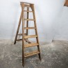 Escabeau Ancien en Bois | L'Atelier Imparfait