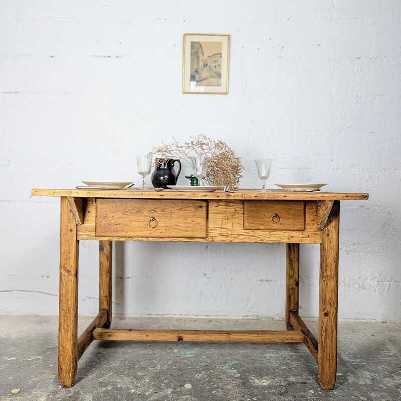 Table îlot de ferme| L'Atelier Imparfait