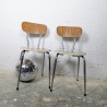 Paire de Chaises en Formica | L'Atelier Imparfait