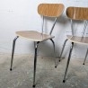 Paire de Chaises en Formica | L'Atelier Imparfait