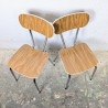 Paire de Chaises en Formica | L'Atelier Imparfait