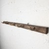 Porte-Manteau Mural Artisanal en bois brut | L'Atelier Imparfait