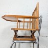 Chaise haute Métal et Bois | L'Atelier Imparfait