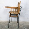 Chaise haute Métal et Bois | L'Atelier Imparfait