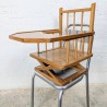 Chaise haute Métal et Bois | L'Atelier Imparfait