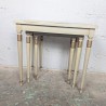 Trio de tables gigognes – Années 50 | L'Atelier Imparfait