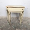 Trio de tables gigognes – Années 50 | L'Atelier Imparfait