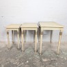 Trio de tables gigognes – Années 50 | L'Atelier Imparfait
