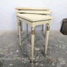 Trio de tables gigognes – Années 50 | L'Atelier Imparfait