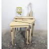 Trio de tables gigognes – Années 50 | L'Atelier Imparfait