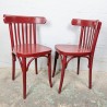 Duo de Chaises Bistrot Bois Courbé | L'Atelier Imparfait