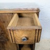 Table de Chevet Art déco Bois et Marbre | L'Atelier Imparfait