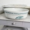 Bassine de toilette Faïencerie de Castres - Décor "Mûres" | L'Atelier Imparfait