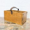 Petit Porte-Outils de Métier en Bois et Poignée Cuir | L'Atelier Imparfait