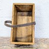 Petit Porte-Outils de Métier en Bois et Poignée Cuir | L'Atelier Imparfait