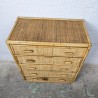 Commode en Rotin Clair et Cannage | L'Atelier Imparfait