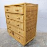 Commode en Rotin Clair et Cannage | L'Atelier Imparfait