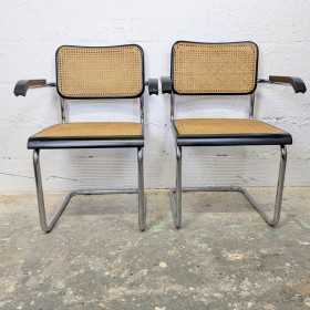 Paire de fauteuil B64 -...