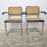 Paire de Fauteuil B64 - Design Marcel Breuer | L'Atelier Imparfait