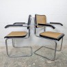 Paire de Fauteuil B64 - Design Marcel Breuer | L'Atelier Imparfait