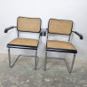 Paire de Fauteuil B64 - Design Marcel Breuer | L'Atelier Imparfait