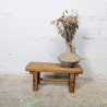Petit Banc Repose-Pieds Rustique | L'Atelier Imparfait