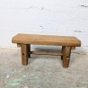 Petit Banc Repose-Pieds Rustique | L'Atelier Imparfait