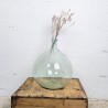 Dame-jeanne en verre soufflé transparent vintage | l'Atelier Imparfait