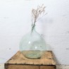 Dame-jeanne en verre soufflé transparent vintage | l'Atelier Imparfait