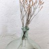 Dame-jeanne en verre soufflé transparent vintage | l'Atelier Imparfait