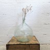 Dame-jeanne en verre soufflé transparent vintage | l'Atelier Imparfait
