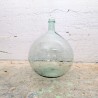 Dame-jeanne en verre soufflé transparent vintage | l'Atelier Imparfait