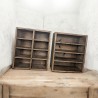Casiers Bois vintage à Compartiments | l'Atelier Imparfait