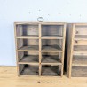 Casiers Bois vintage à Compartiments | l'Atelier Imparfait