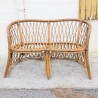 Banquette en rotin tressé vintage | l'Atelier Imparfait