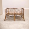 Banquette en rotin tressé vintage | l'Atelier Imparfait